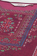 Dark Green A-Line Cotton Kurta image number 1